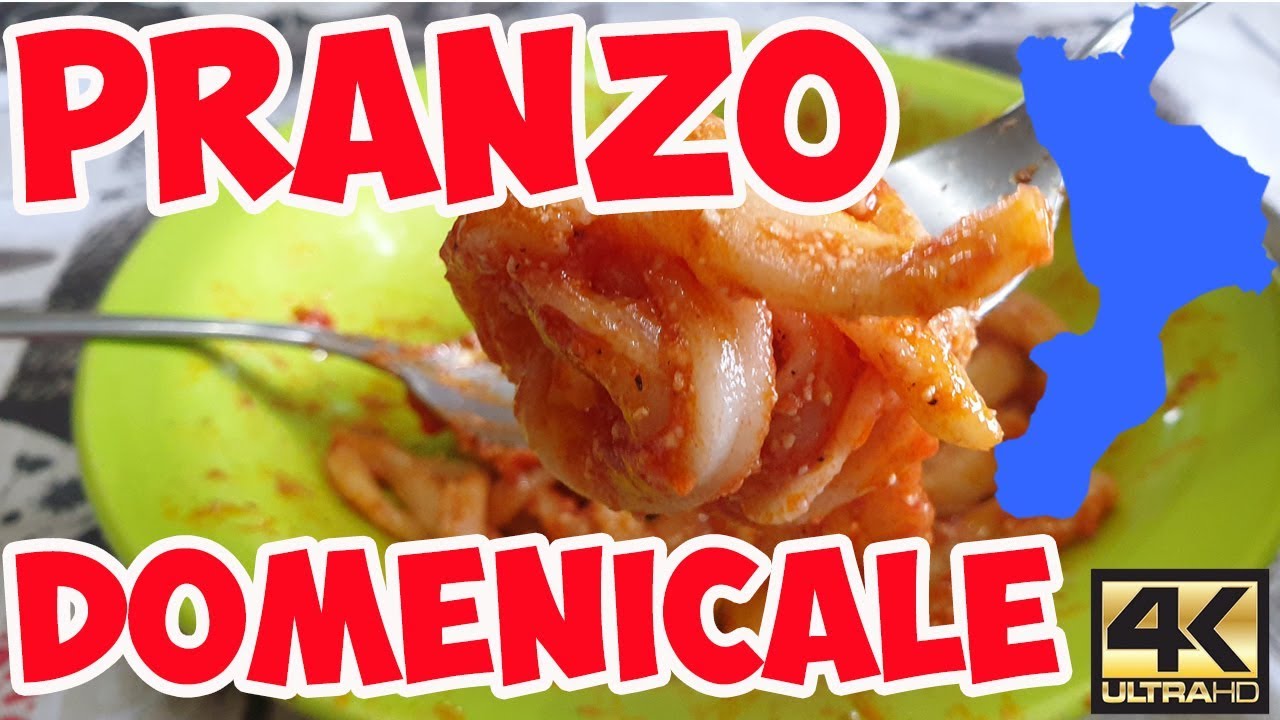 Domenica a Pranzo in Calabria...con Me e i miei Vizi - Video 4k