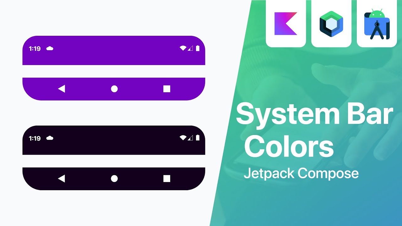 Change System Bar Colors In Your App | Android Studio Tutorial