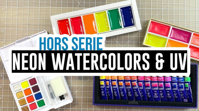 HIMI Jelly gouache set First Impression Review: Swatching and Painting 