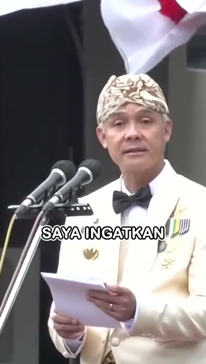 quotes Ganjar Jangan jadikan jabatan sebagai jalan untuk mencari kekayaan!