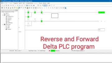delta plc program wplsoft 2.46 reverse forward programming