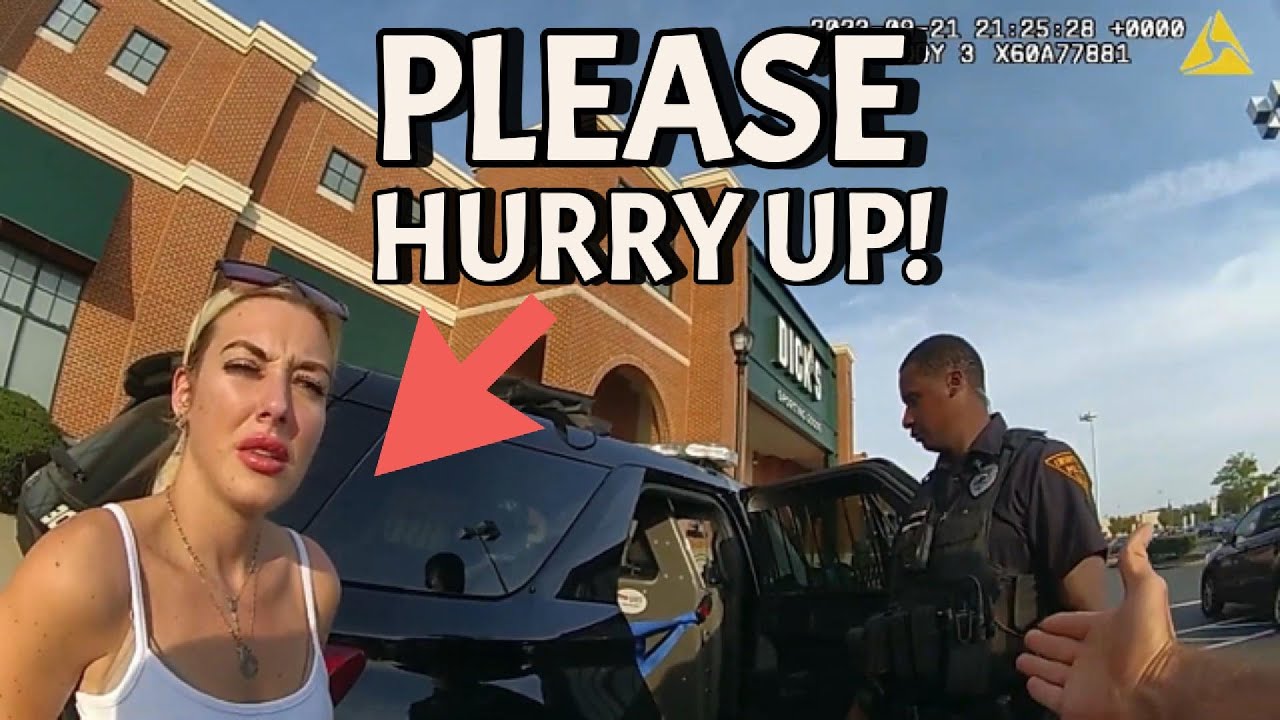 She Thought She Got Away With It… Until Police Fou Police Bodycam