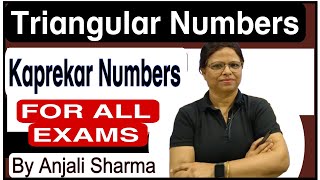 🔥🔥 Kaprekar Number | Kaprekar Constant | Triangular Numbers | BY ANJALI SHARMA #ssc #sscmaths