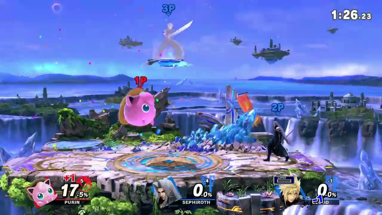 スマブラSP リプレイ チームタイム制 13197 [26年02月分]【プリン 快勝 ※リンチの疑い 1P自分】