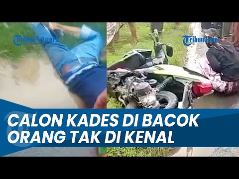 MENINGGAL DI TKP, Calon Kades Desa Batubintang Pamekasan  Di Bacok Orang Tak Dikenal