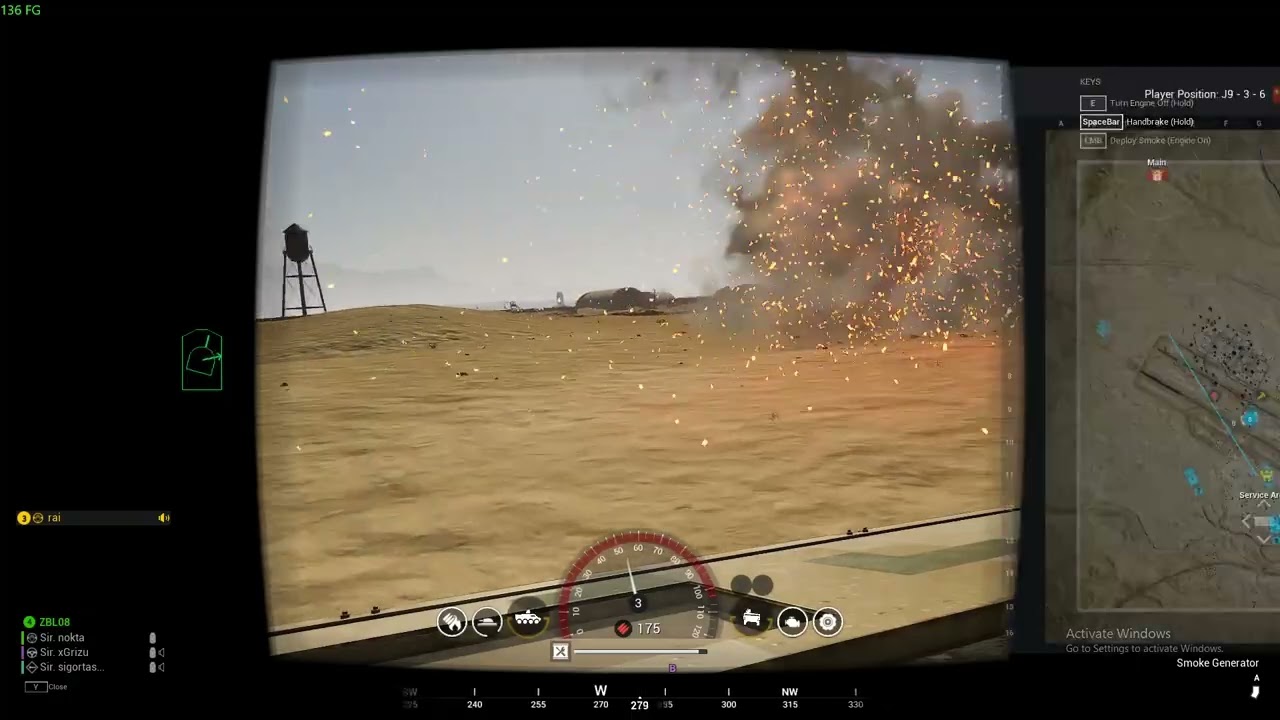 dilsiz grizu 2xlav25 patliyor bi tane daha patlatiyor ama ammo yiyerek ölüyor :/