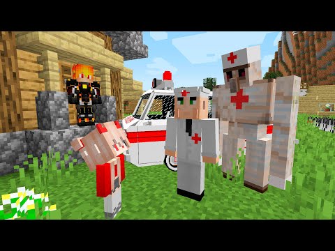 Видео: ЗАЧЕМ ВРАЧИ ПРИЕХАЛИ К МАШКЕ В МАЙНКРАФТ ! Алексбой Minecraft