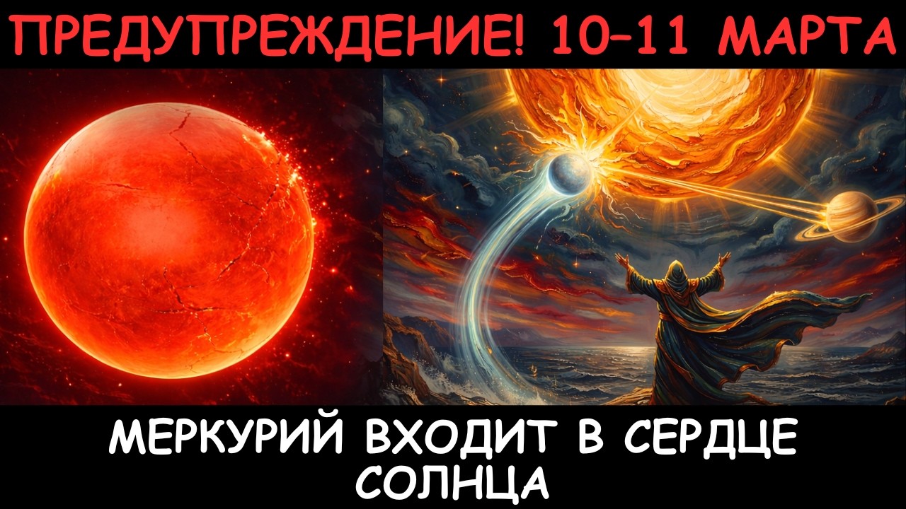 ПРЕДУПРЕЖДЕНИЕ! Казими Меркурия приближается! 10–11 марта — ИСТИНА проявится в середине РЕТРОГРАДА!