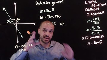 Linear Equations: The 3 different gradient formulas