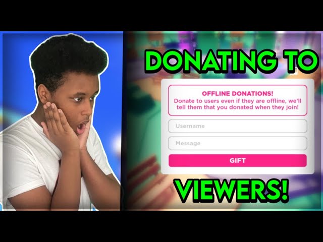 PT/ENG]⚪LIVE:💸Pls Donate💸on Roblox  DONATING ROBUX! Again. - iyobunny on  Twitch