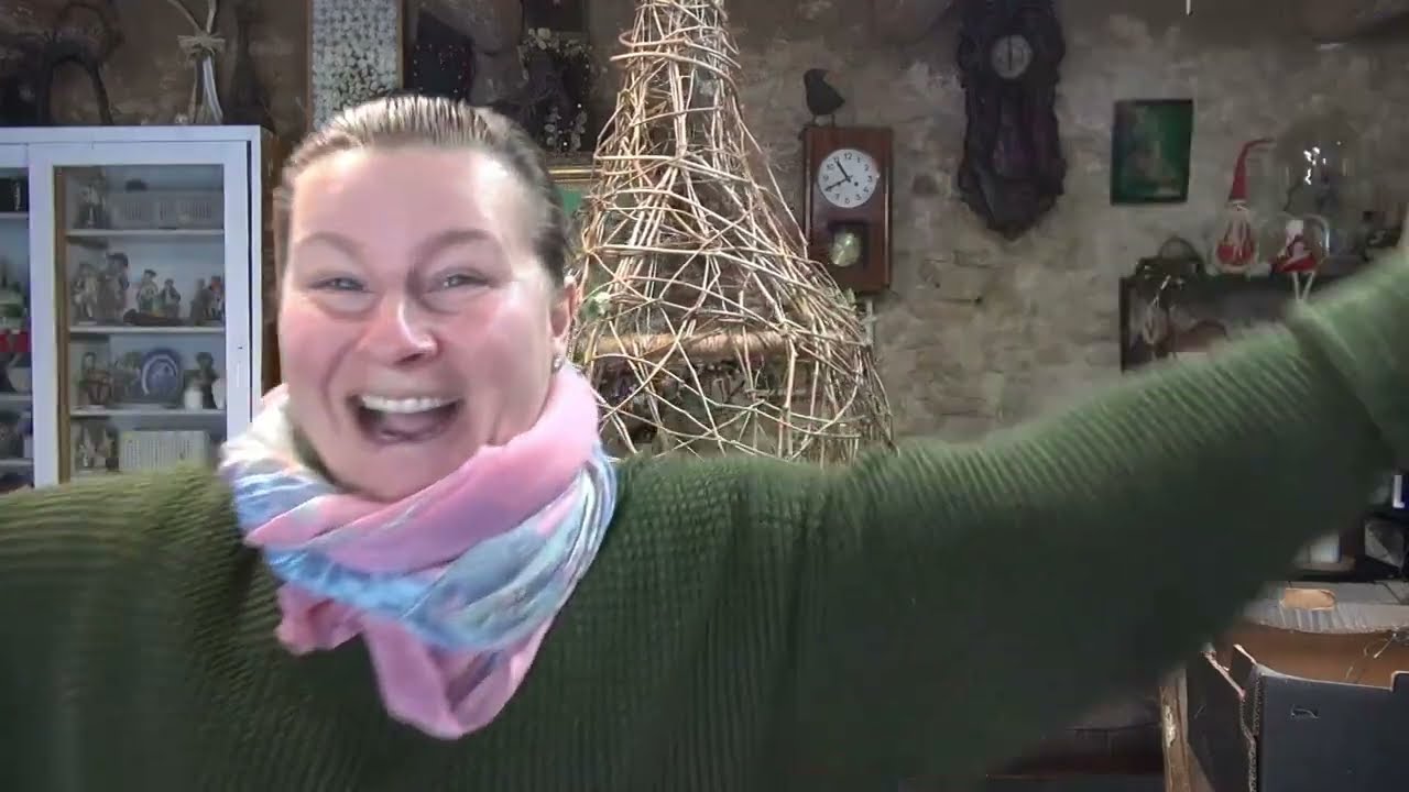 Robię dużą wiszącą lampę do stodoły / Dekoruję stodołę.