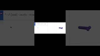 3d spinning dick #desmos #math #graph #fyp #random #penis #shorts