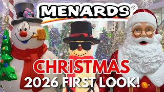 Menards Christmas 2026 FIRST LOOK! 🎄 Mr. Christmas, Trees, Inflatables & MORE!