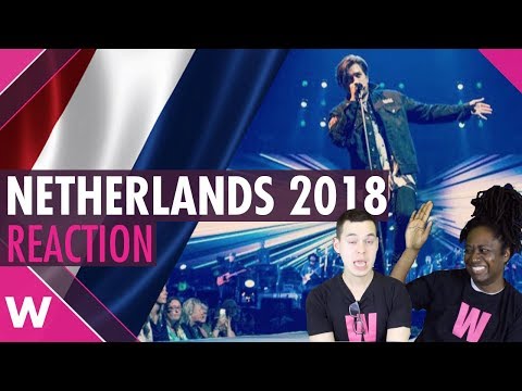 Netherlands | Eurovision 2018 reaction video | Waylon "Outlaw in 'Em"