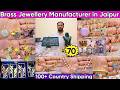 Premium Jaipuri Brass & Natural Stone Fusion Jewellery Collection 2026 | Unique Indo-Western Jewelry