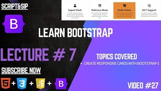 How to Create Responsive Cards with Bootstrap 5 | Easy Tutorial
