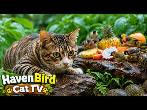 🐦 Relaxing Birds Therapy for Cats | Gentle Bird Songs & Calming Nature Ambience for Cats 😸