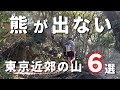 【初心者も安心】熊が出ない東京近郊の登山6選