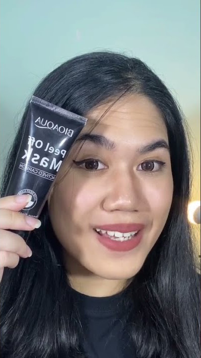🌻PEEL OFF MASK BIOAQUA #shorts #skincare #skincaretips #peeloffmask