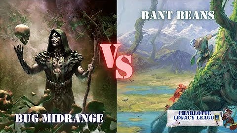 MTG Vintage BUG Midrange Vs Bant Beans | Vintage Saturday |
