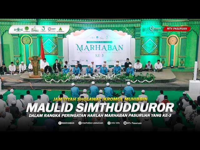 🔴 Maulid Simthudduror - Ikromul Muhibbin | HARLAH MARHABAN PASURUAN Ke-3 class=