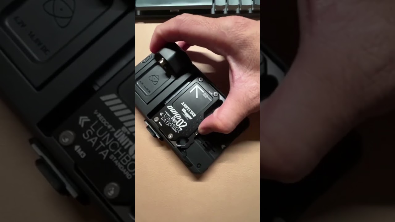 Stop the Expensive Atomos Master Caddy, Let your Ninja V free breathe with Andycine Lunchbox II.