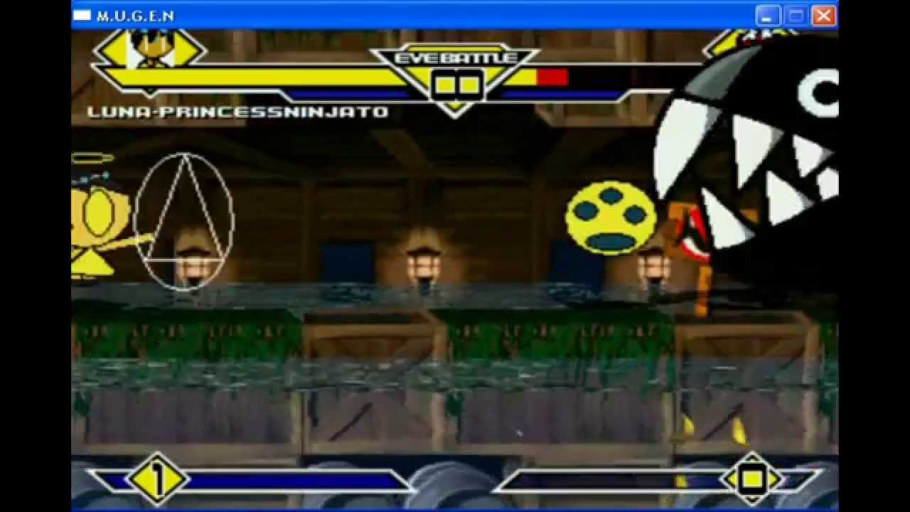MUGEN Luna-PrincessNinjato vs Chomper