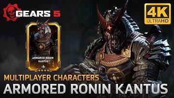 Gears 5 - Multiplayer Characters:  Armored Ronin Kantus