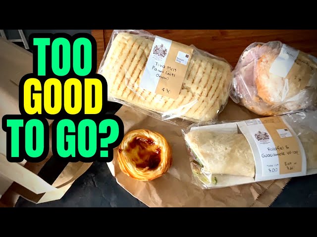 Too Good To Go. What's inside my £3 magic bag? cooplands bakery 