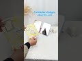 Stitched Desk Mirror with Glitter Quicksand Window | Cute Functional Mirror for Vanity & Decor