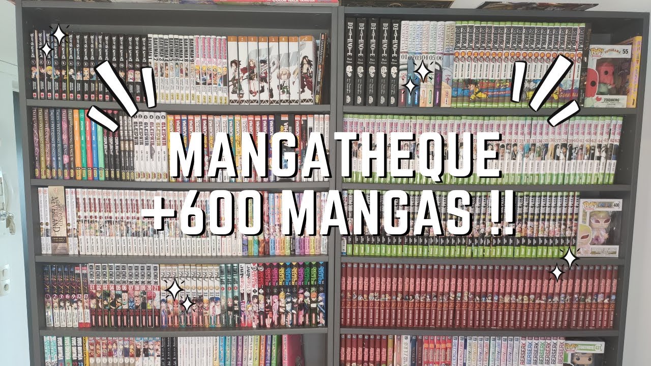 MANGATHEQUE 2021 ~ 650 MANGAS !!! 