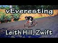 Physical Challenge #4 - Virtual Everesting Leith Hill, Zwift