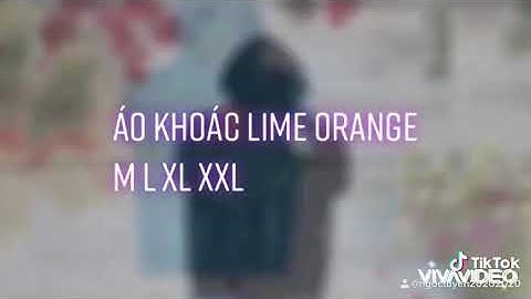 Áo khoác lime orange nữ giá bao nhiêu