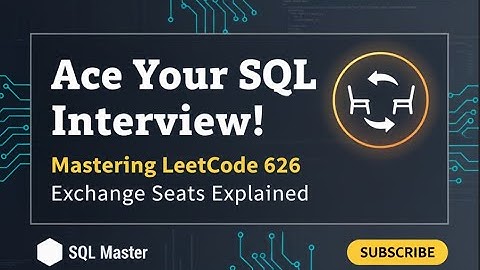 Exchange Seats SQL Solution – LeetCode 626 Explained (PostgreSQL Tutorial)