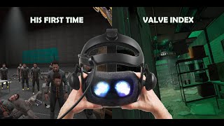 His First Valve Index Experience