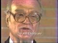 Red Skelton Interview  1981 (Rare) Part 1 of 3 segments