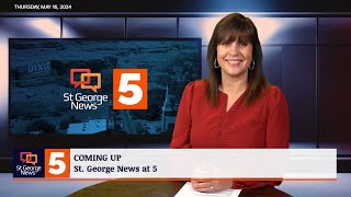 St. George News at 5: Police chief retires, search for missing woman and a look ahead at PGA Tour