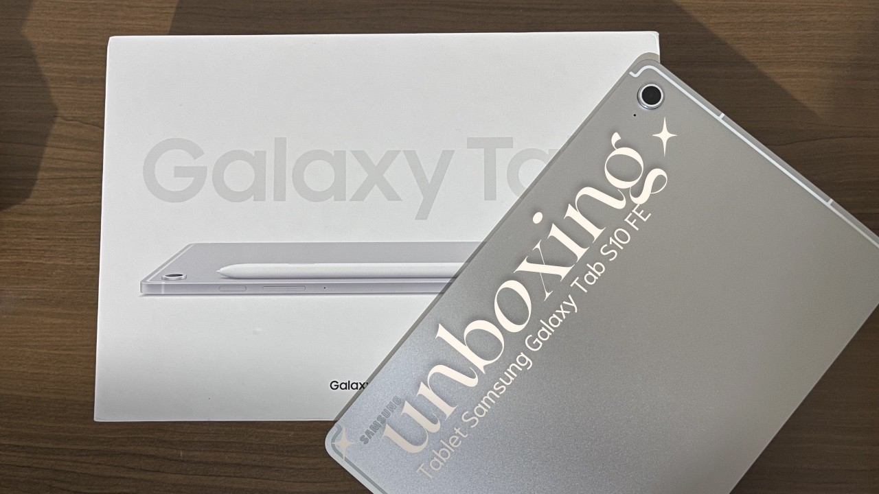 Unboxing Tablet Samsung Galaxy Tab S10 FE (2026)