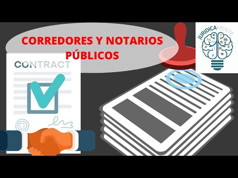 CORREDORES Y NOTARIOS PÚBLICOS