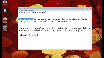 Nfs un2 not working or not Opening problem solved
