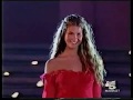 Sfilata Cavalli 1999  con Claudia Koll - Donna sotto le stelle  Piazza di Spagna - Roma