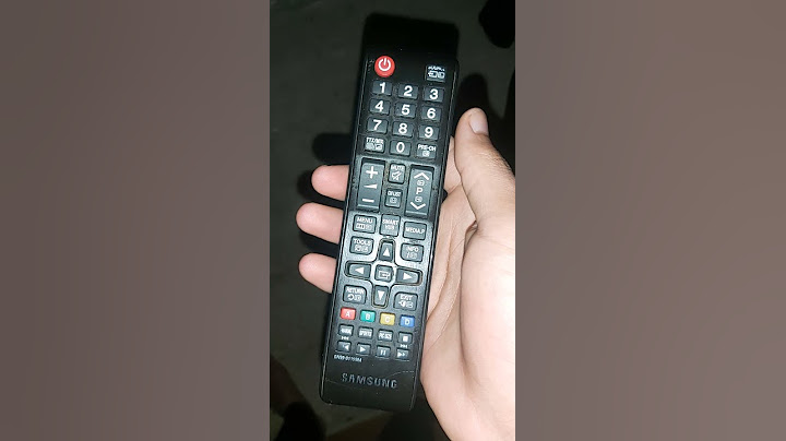 طريقة تشغيل شاشة سامسونج من الريموت