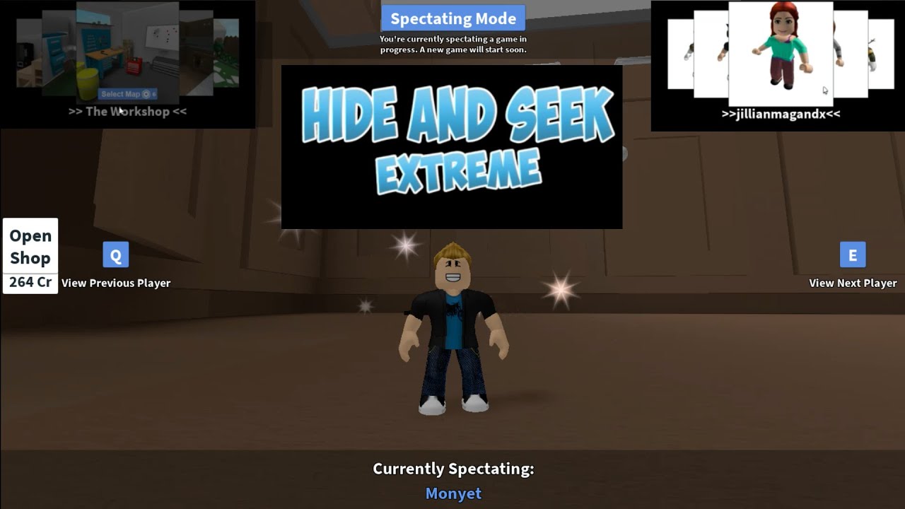 Roblox Hide And Seek Extreme - YouTube