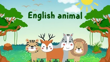 Học tiếng anh về các con vật sống trong rừng