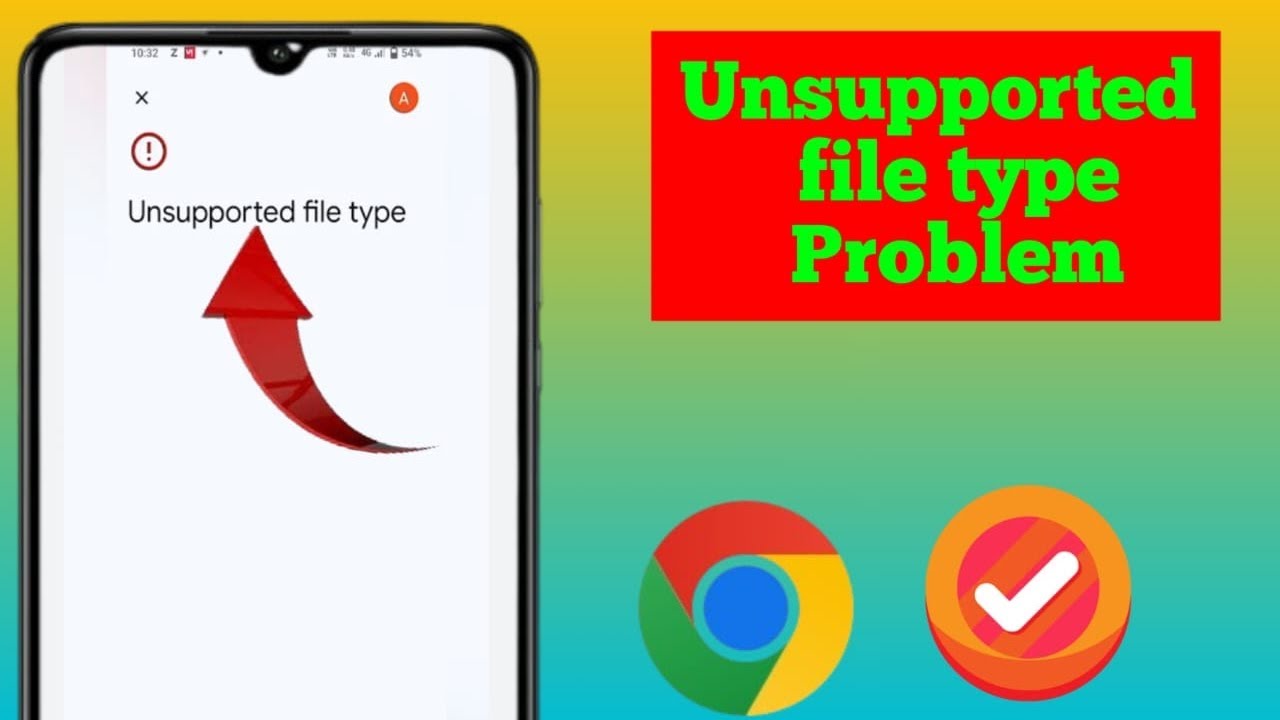 How To Fix Unsupported File Type Issue in Android | Unsupported File Type Problem