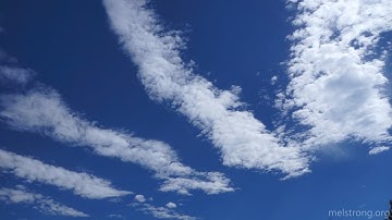 Time lapse of altocumulus undulatus over Albuquerque