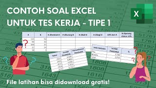 Latihan Soal Excel yang Sering Keluar di Tes Masuk Kerja (Tipe 1) | Ignasius Ryan screenshot 3