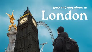 Travel vlog - Day 1 of Backpacking Around the UK: A Day in London 🇬🇧