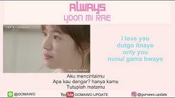 LIRIK YOON MIRAE - ALWAYS [LIRIK KOREA, INDONESIA & MV]  - Durasi: 3:35. 