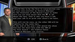 Smackdown Vs  Raw 2006 GM Mode (Part 1) Draft Day
